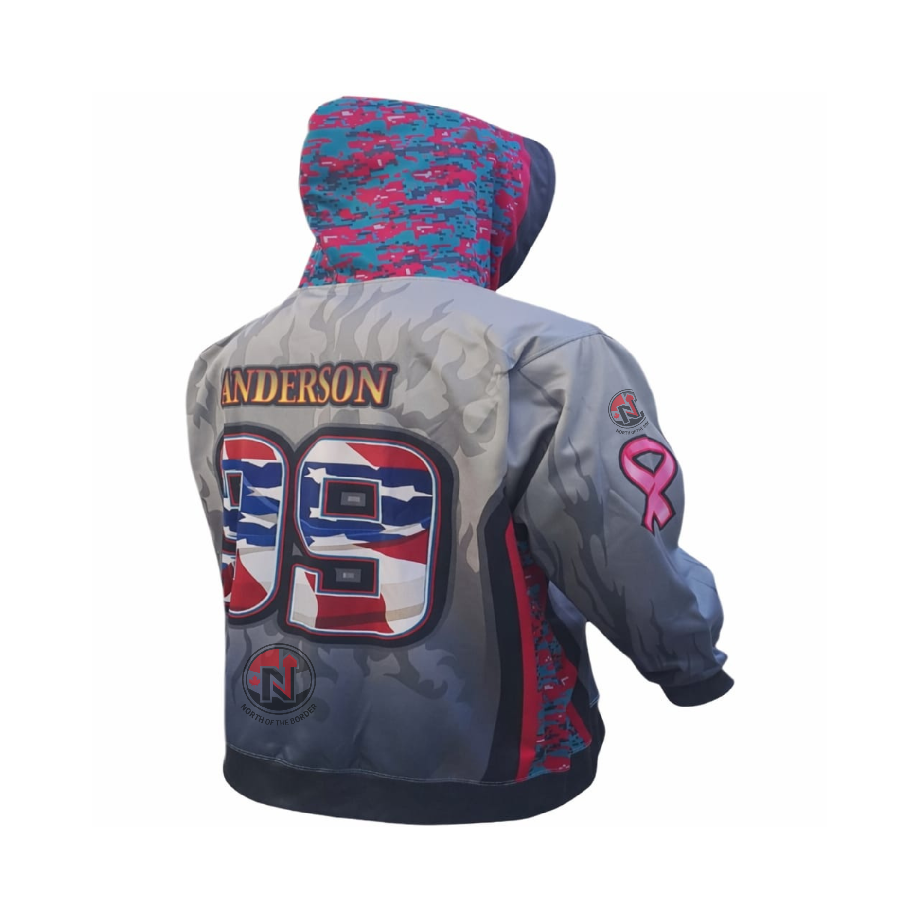 BASEBALL CUSTOM HOODIE-10 - Image 4