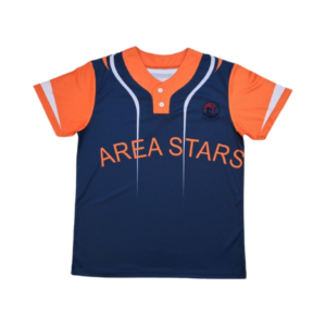BASEBALL 2 BUTTON JERSEY-1834-10