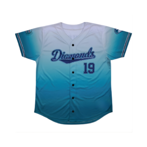 BASEBALL FULL BUTTON JERSEY-1322